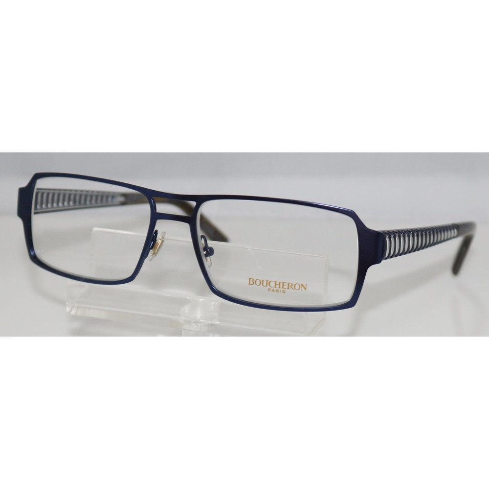 New Boucheron Blue & Silver Reading  glasses Eyeglasses